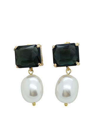 Amore earring - Shell Pearl white